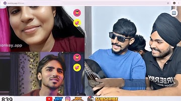 || JRY v/s A BOY Singing☠️ | Cute Girls || OMEGLE || Omegle LIVE || JRY OMEGLE VIDEO || #omegle #jry