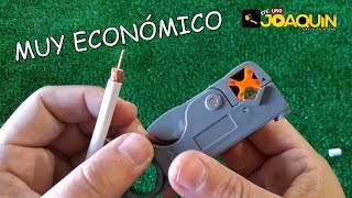 PELACABLE PARA CABLE COAXIAL O DE ANTENA Y MUCHO MAS. - YouTube