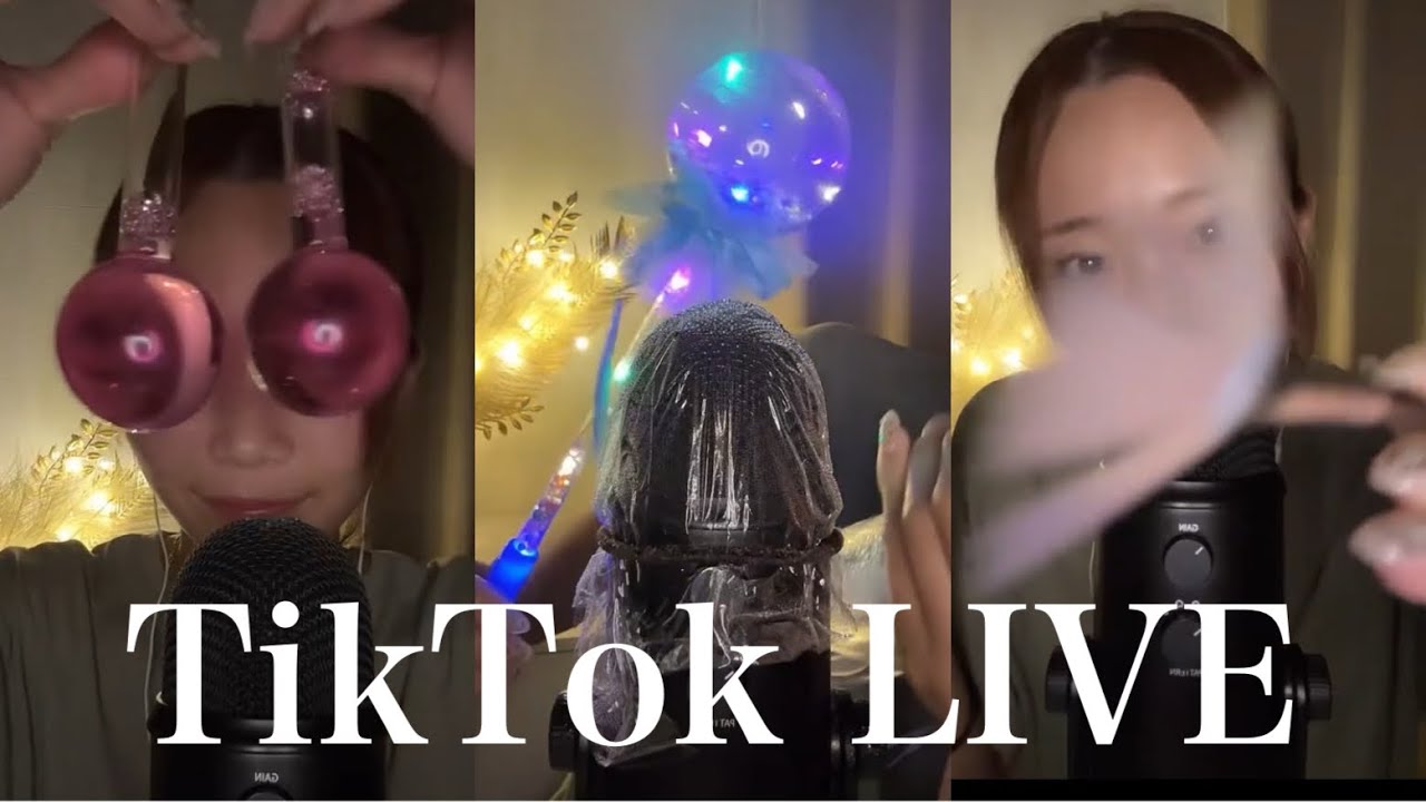 【ASMR】久しぶりのカチーン音/メイクアップロールプレイ/水の音(Make-up Roleplay/Water Sound.)