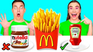 Choose the Right Sauce | Strange Food Combinations by TeenTeam Challenge