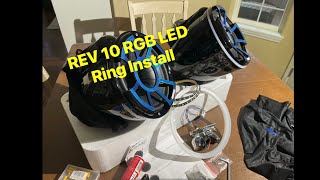 How to Install Wet Sounds REV 10 RGB LED Ring (wetsounds REV10)