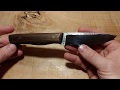 The Tuckamore Knife; Walnut