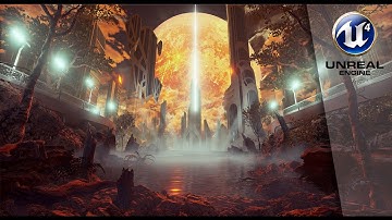 Speed Level Design Scene in Unreal 4 - BloodMoon