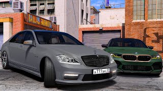 картинка: КУПИЛ MERCEDES S63 W221 С ПРОБЕГОМ НА Б/У РЫНКЕ! - BLACK RUSSIA (CRMP MOBILE) 🌊ВОТЕР