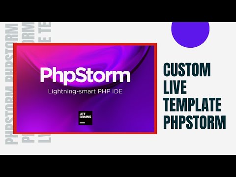 How to create PHP custom live template in PhpStorm | Explore settings 💡💡