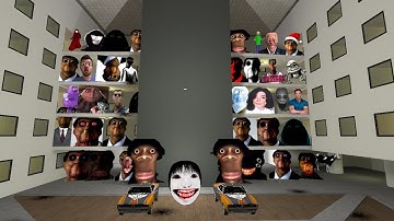 POV HI MY NAME IS AUUGHH YOSHIE OBUNGA AND ALL NEXTBOTS #gmod #nextbots