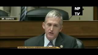 Trey Gowdy "Americans eating cereal you are eating $44 breakfast that they paid for" | Classic Clip