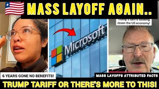 Microsoft LAYSOFF 6,000 Major Staffs | Americans Giving Up..