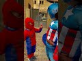 سبايدر مان وكابتن اميركا بيتخانقو كابتن اميركا Captain America