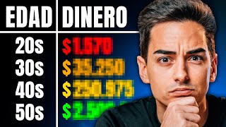 ¿Cuánto dinero deberías tener según tu edad?