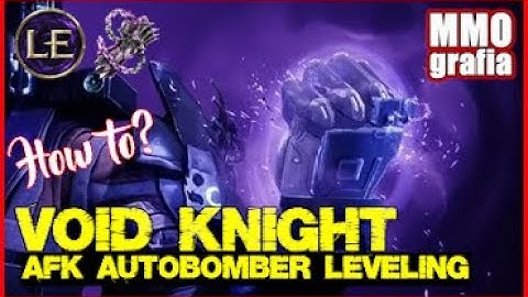 LEVELING VOID KNIGHT AFK AUTOBOMBER guide Build for beginners Last Epoch tanky echo farmer