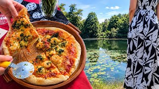 Flea Market Finds & Homemade Pizza ☁️ A Quiet Saturday in Germany [Silent Vlog]