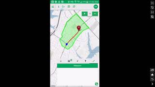 Draw Polygon using GeoSync GO Plus screenshot 2