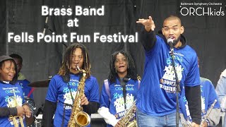 Brass Band at Fells Point Fun Festival