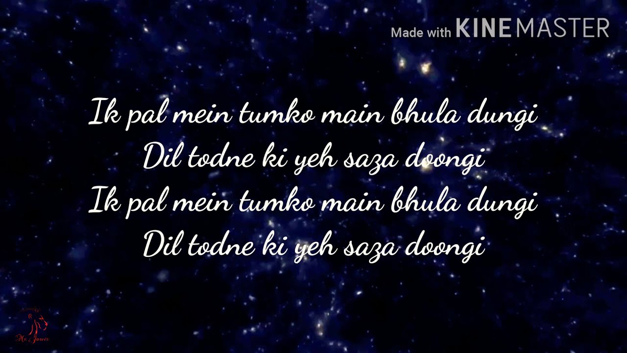 Tujhko Bhula Dun Main Ek Pal Mein 2025