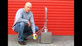 Reflux alcohol still test run day 2