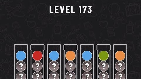 Ball Sort Puzzle Level 173 #ballsortpuzzle #ballsortpuzzlegameplay #puzzlegame #mobilegames