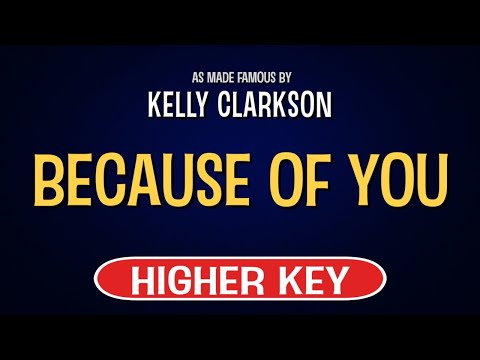 Video thumbnail for Kelly Clarkson - Because Of You