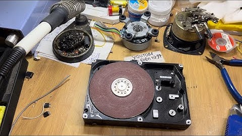 Kích chạy, nâng cấp máy mài từ ổ đĩa HDD v2