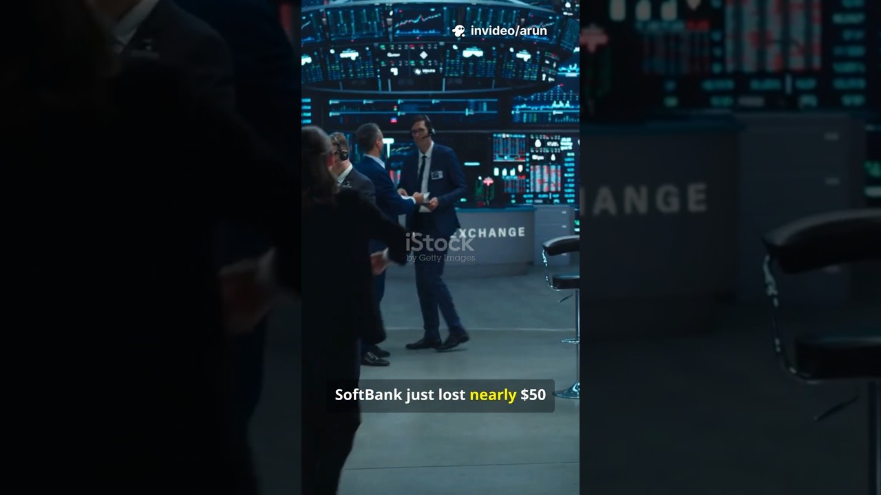 SoftBank’s $50B Crash : Is AI a Bubble? 