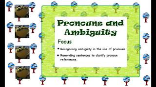 Pronoun Ambiguity
