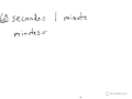 Time Measurement Concepts