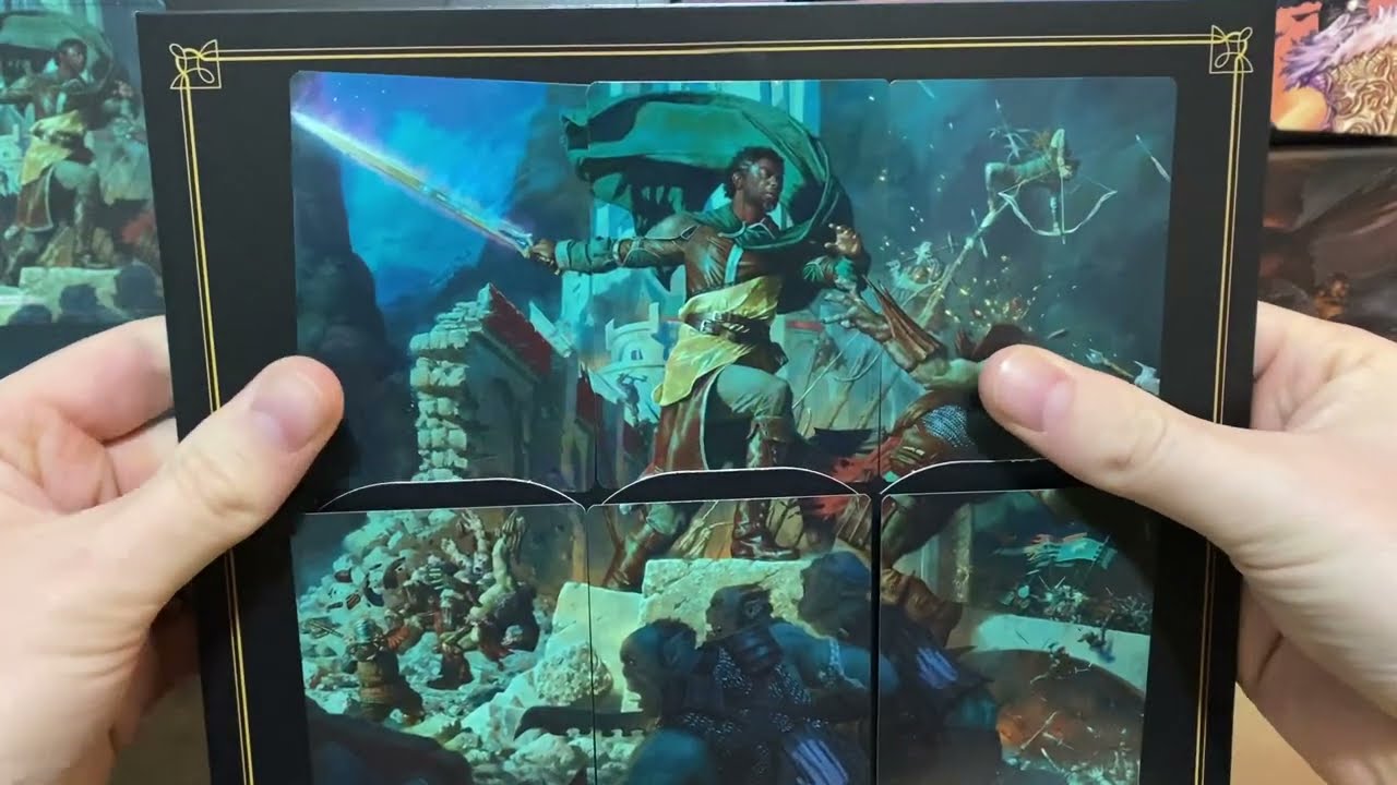 Opening the Aragorn at Helms Deep Scene Box! MTG x LOTR Opening the Aragorn at Helms Deep Scene Box! MTG x LOTR