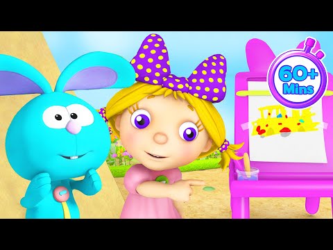 دنيا روزي | اكتشاف الدروس المفضلة في المدرسة  📚✏️ | كارتون للأطفال مدته 60 دقيقة