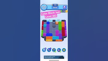 Color Block Jam Level 352 #colorblockjam #walkthrough #colorblockjamlevel #solution #braingames
