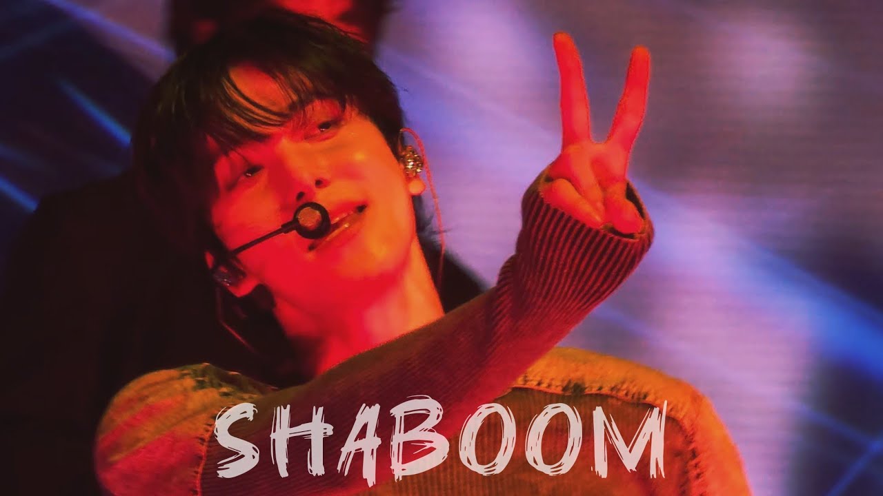 [4K] 250705 에이티즈 ATEEZ 'Shaboom' 윤호 YUNHO Fancam - ATEEZ WORLD TOUR [IN YOUR FANTASY] IN INCHEON