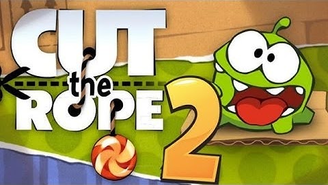 Cut the Rope 2 - Walkthrough Part 3 - The Sandy Dam! Levels 1-20 3 Stars