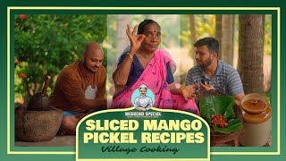 Mangalore Style Sliced Mango Pickle Recipes | Village cooking | @ruralrecipessbf