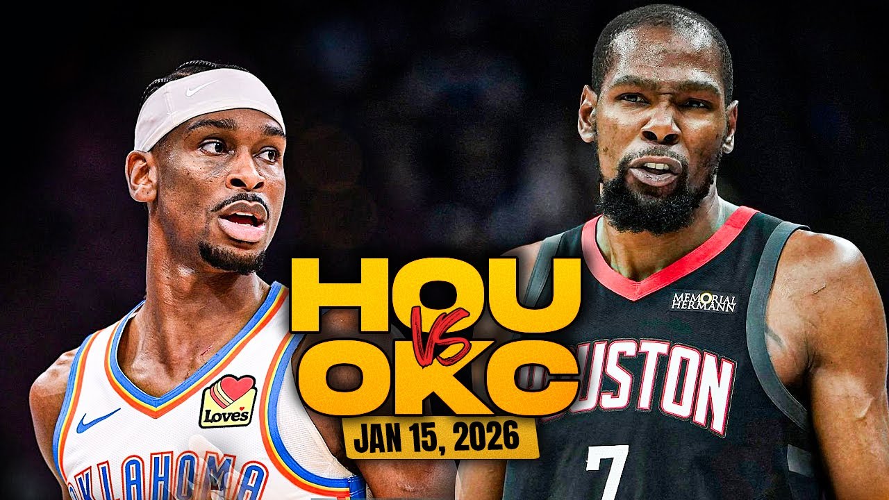Обзор матча «Хьюстон Рокетс» — «Оклахома-Сити Тандер» | 15 января 2026 г. | FreeDawkins