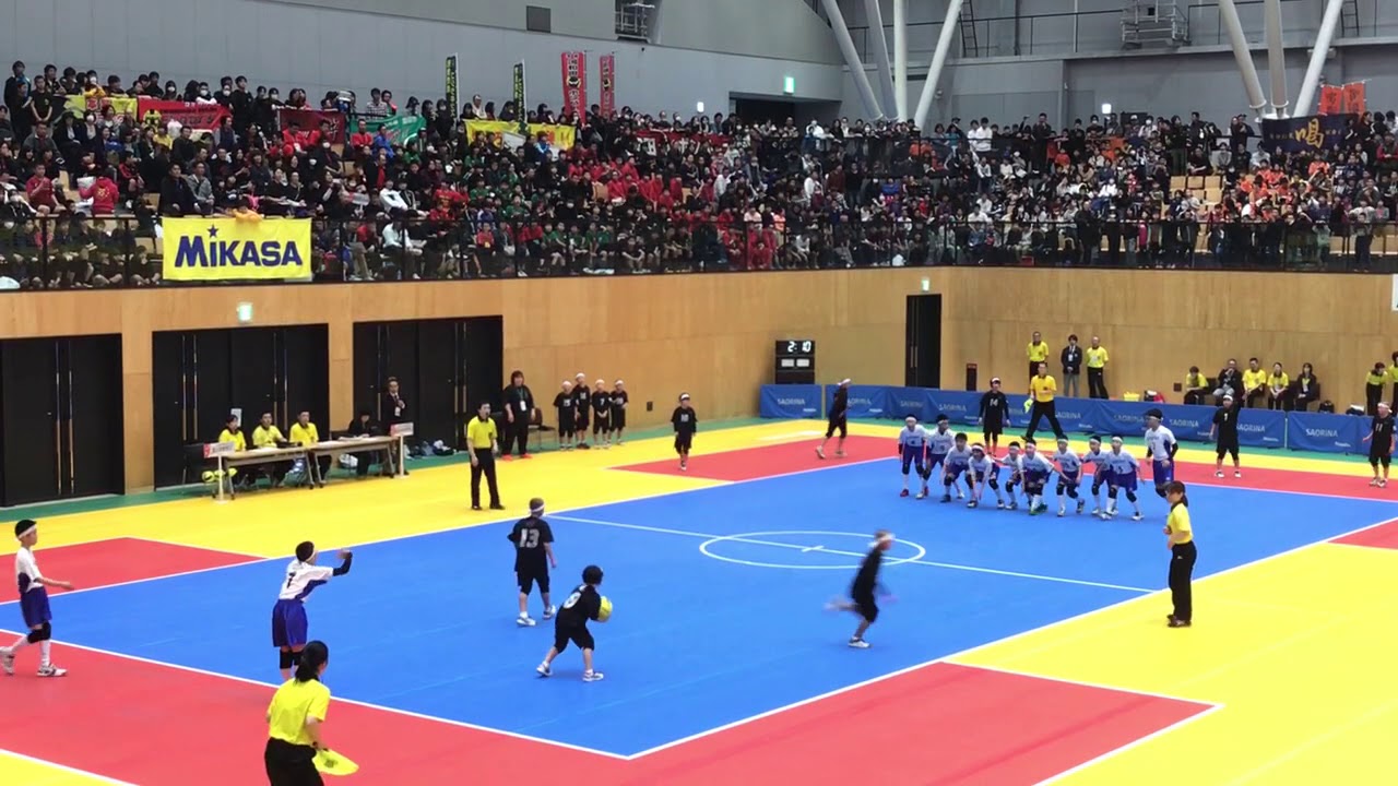 ドッジボール 全国大会 準決勝 Youtube