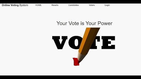 Online Voting System