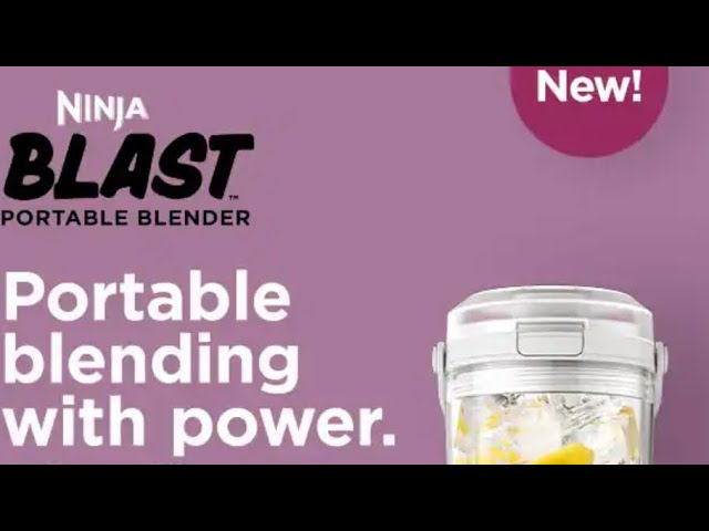 Ninja Blast™ Portable Blender  Cordless Blending for on the go