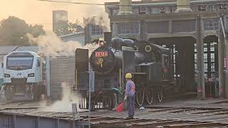 台湾で動態保存される蒸気機関車　CK124（C12形）