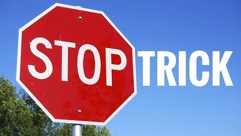 Learn the classic STOP TRICK | PigCake Tutorials