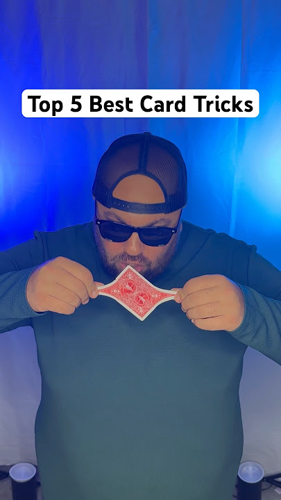 Top 5 Best Magic Card Tricks 😮