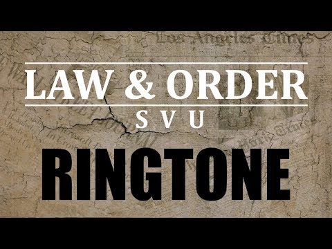 Law & Order Theme Ringtone and Alert