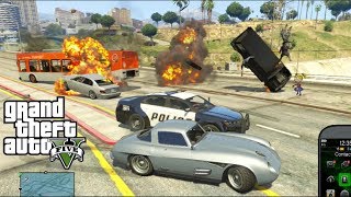 Grand Theft Auto V (Xbox 360) Free Roam Gameplay #14 [1080p]