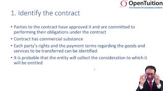 Revenue - contract and performance obligations - ACCA Financial Reporting (FR)