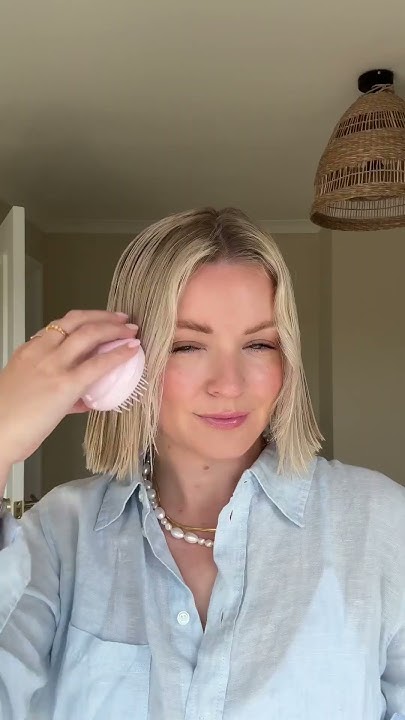  Short hair wash and blow dry 🙌🏻 #shorthair #blowdry #shorthairstyles ...