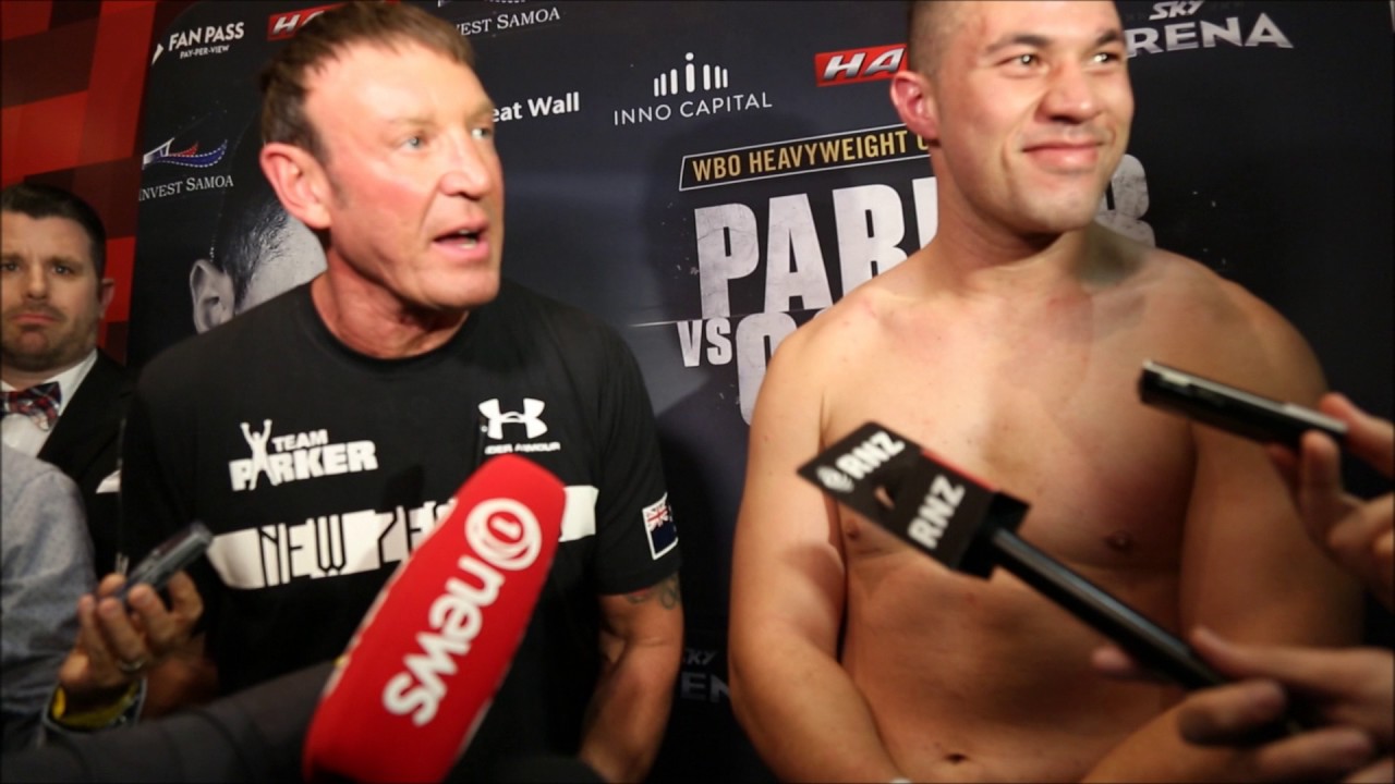Joseph Parker vs Cojanu  Post FIGHT interviews