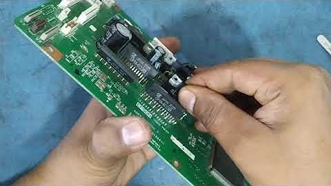 How to repair Epson PLQ20 logic card and sma4038 ic replacement or shorting check watch till the end