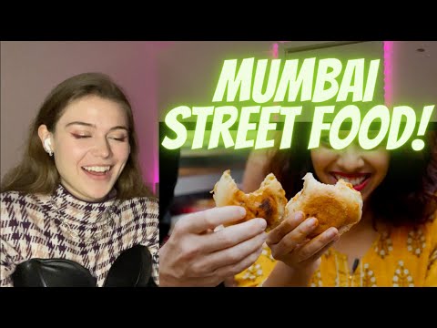 Reaction to INDIAN Street Food $100 CHALLENGE in MUMBAI! Best Street Food in Mumbai!