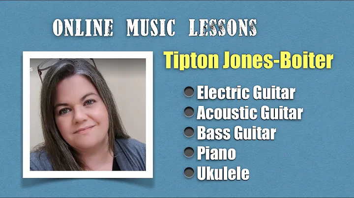 Music Lessons In Greer : Learn With Tipton Boiter!