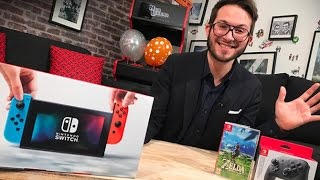 Nintendo Switch : Notre unboxing magique de la console et Controller Pro