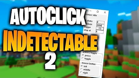 hướng dẫn cách cài auto clicker vào minecraft dùng để bắc block như hack và còn dùng để pvp