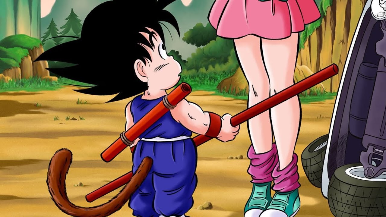 Goku y Bulma tienen su primer encuentro| Dragón Ball